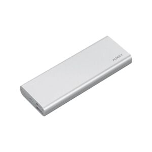 Aukey 20100mAh Power Bank with Micro USB Cable Silver Aukey 20100mAh Power Bank with Micro USB Cable Silver